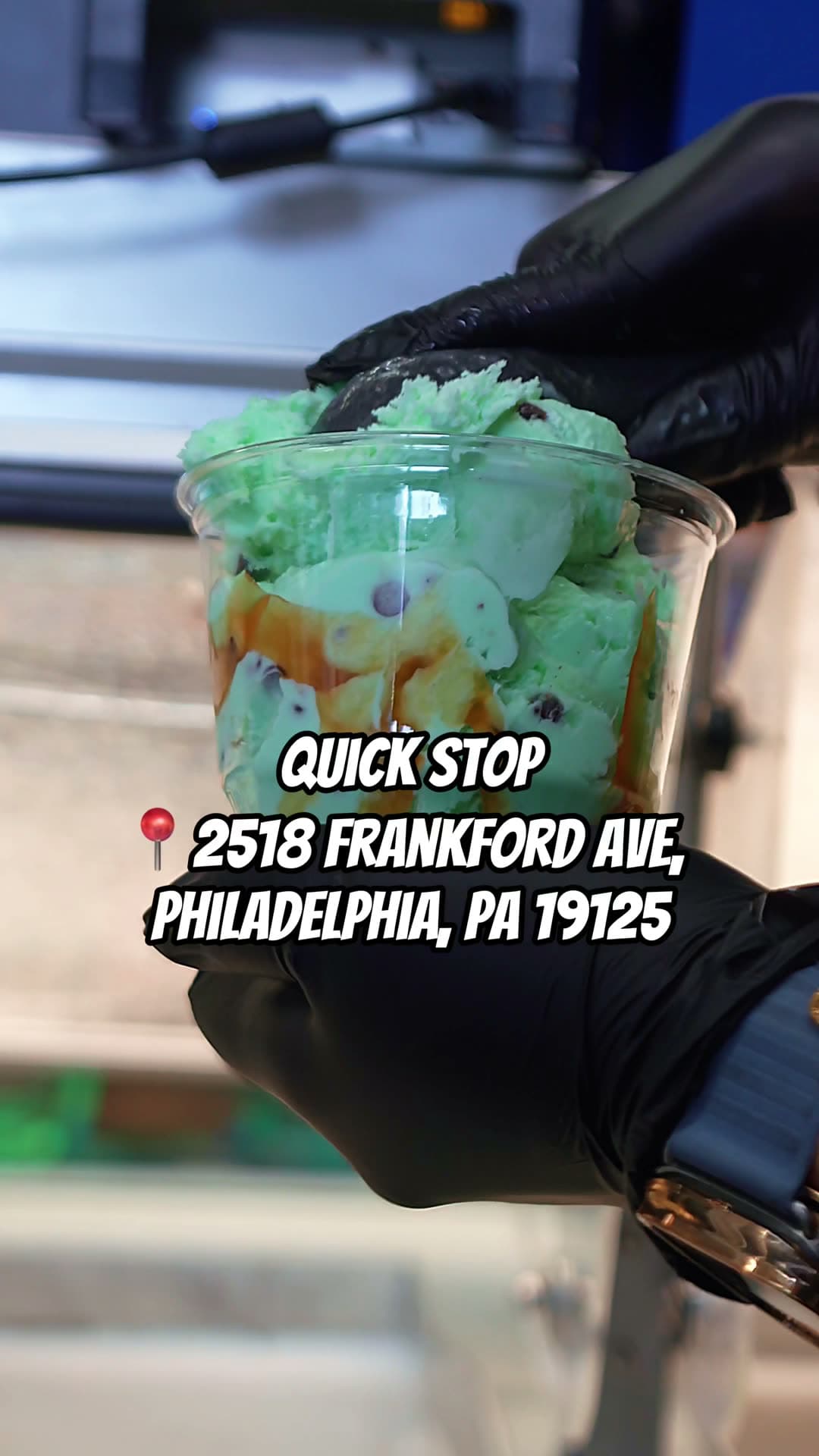 Video still from Quick Stop Deli & Market